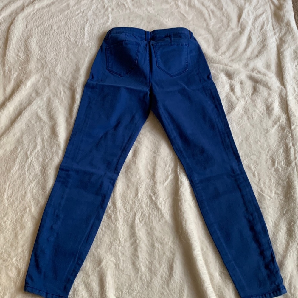Royal blue casual pants